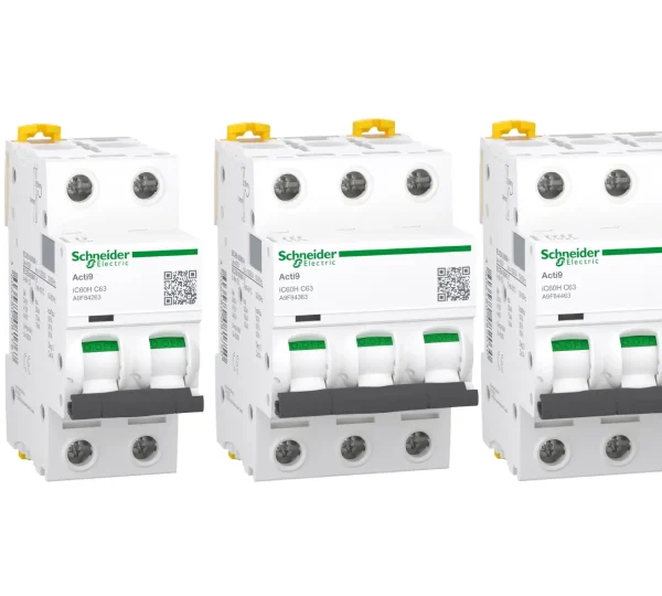 Miniature Circuit Breaker (MCB) – Acti9 iC60H-C 10 kA